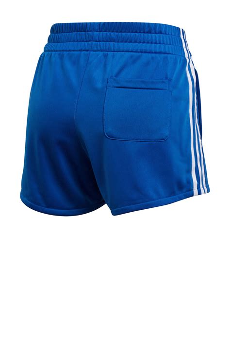 adidas short blauw